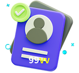 Tornar-se um membro do 99vv é muito simples